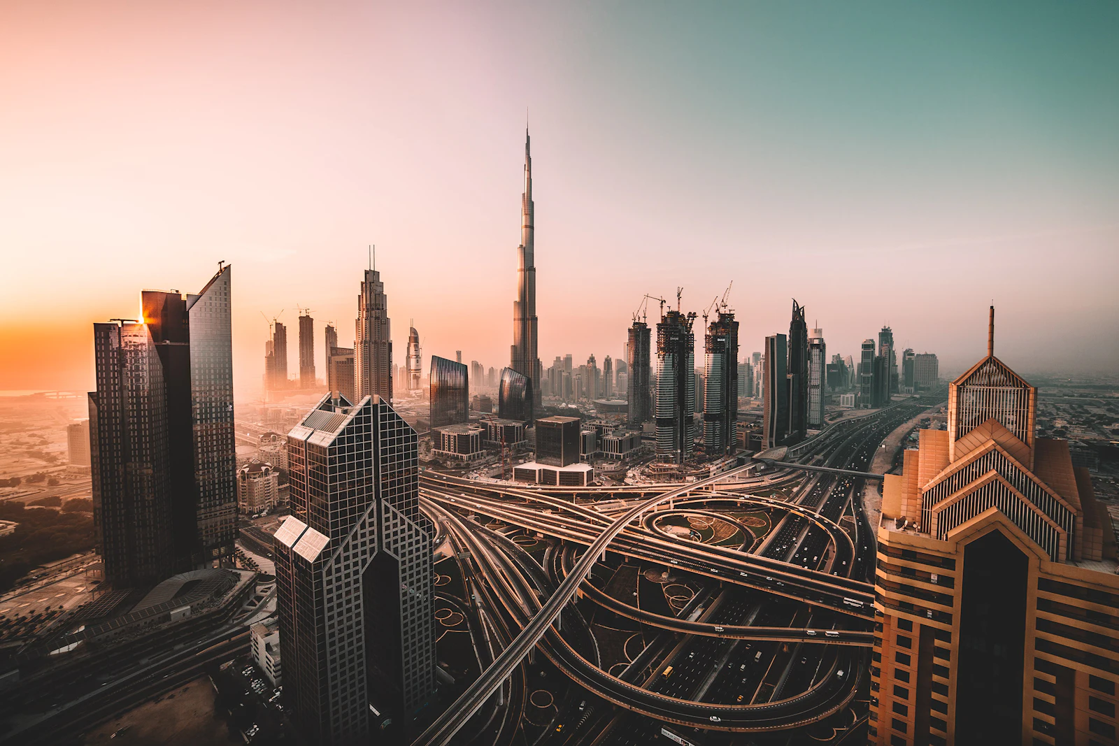 Dubai skyline, home of the ATLANTIS UNION LLC FZ Business Bay office.