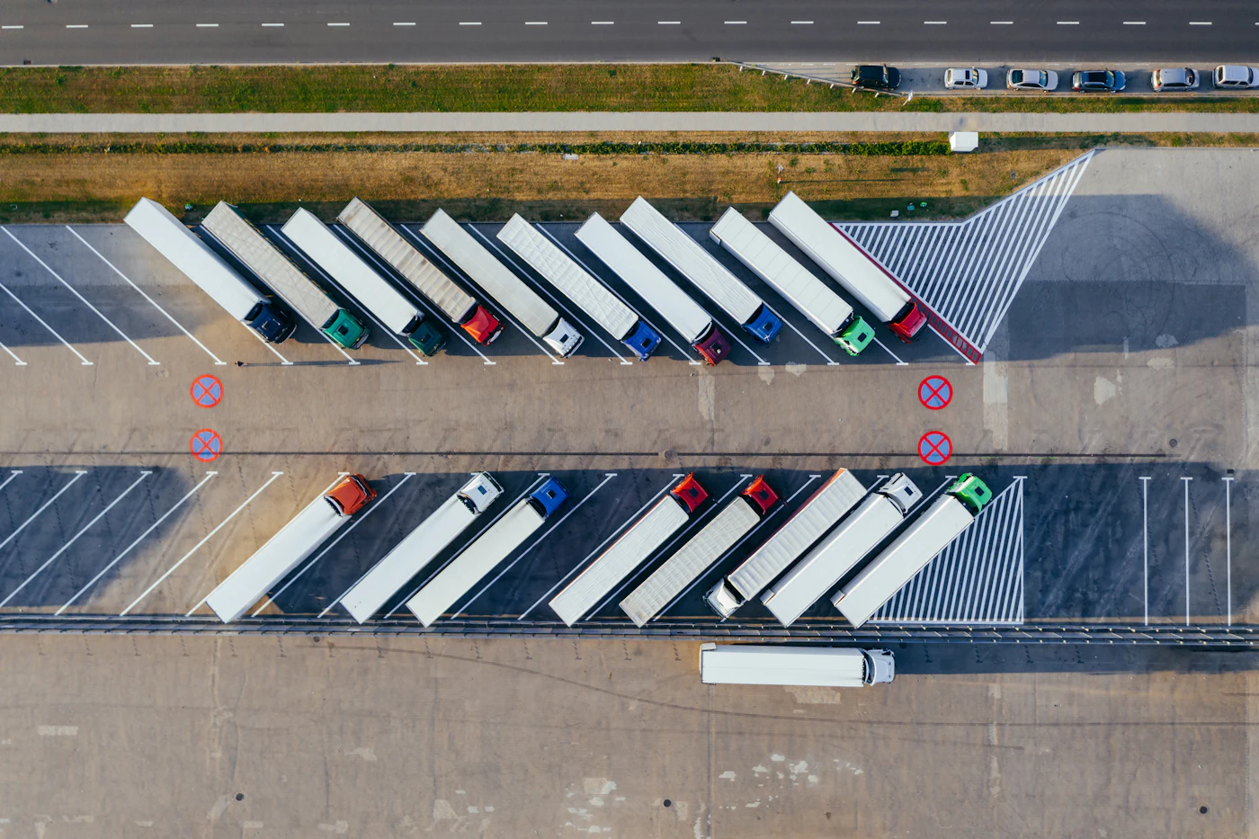 Industrial energy plant and storage infrastructure.